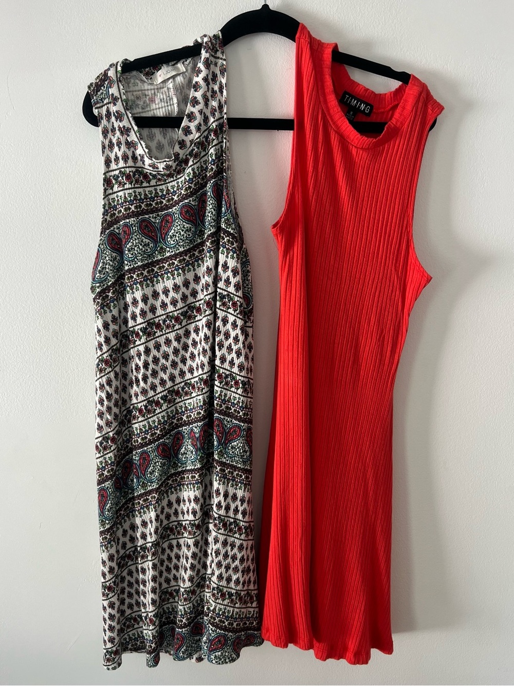 2 Summer Dresses, Simple and Comfy, size S